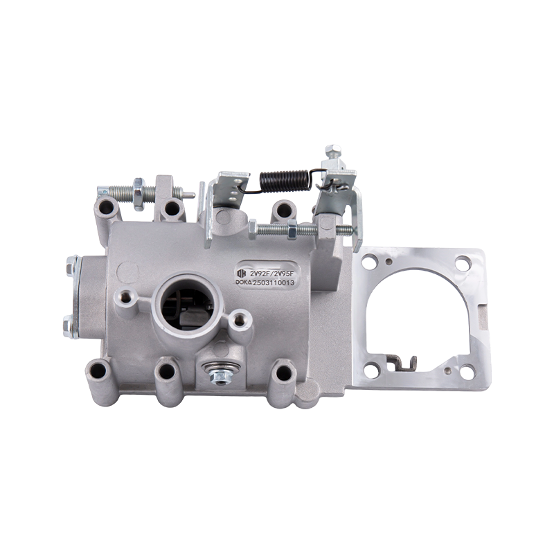 Bomba de injeção de combustível para motor diesel de dois cilindros tipo V 2V95F, incluindo mecanismo de controle de velocidade, corpo do tucho de rolo, junta de saída de óleo M12x1.5, adequada para motores de dois cilindros tipo V 2V92F/2V95F refrigerados a ar