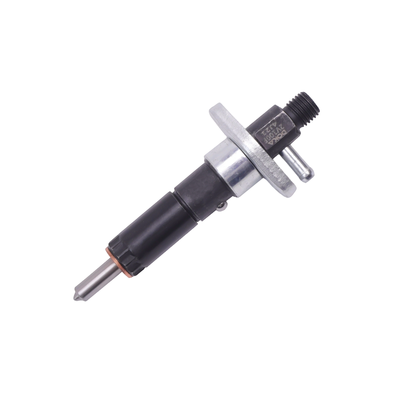 Injetor de motor diesel de dois cilindros tipo 2V100F, entrada de combustível montada na parte superior, rosca M12x1,5, bico de cinco furos, design de abertura de precisão, adequado para o motor de dois cilindros refrigerado a ar 2V100F